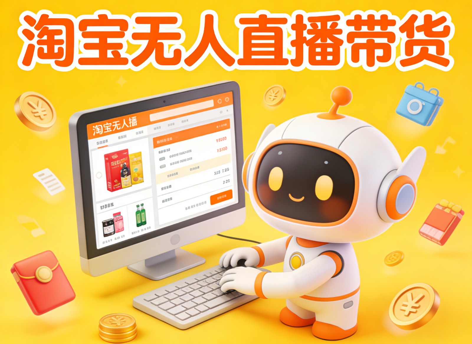 图片[1]-淘宝无人直播带货，24小时自动卖货，月佣金1W+，不违规不封号，不用露脸-仙女副业网