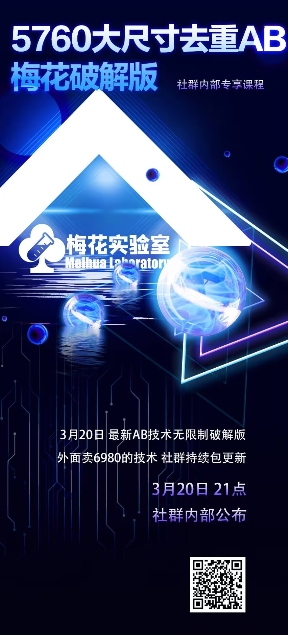 视频号连怼玩法-5760大尺寸去重AB技术-梅花实验室社群专享-资源教程须哥