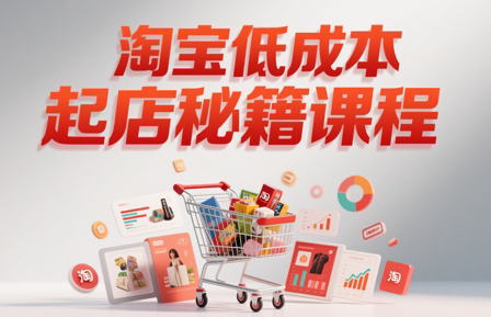 子枫老师·淘宝低成本起店系统课-资源教程须哥