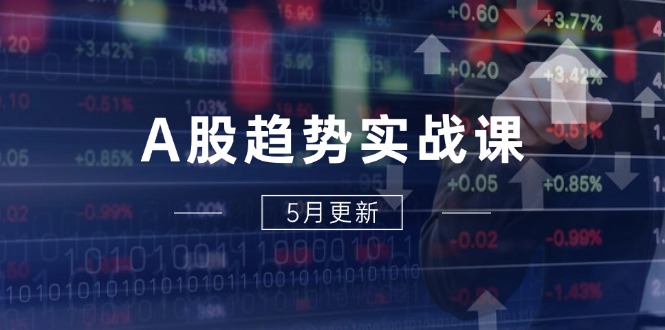 A股趋势实战课：主力动向+政策红利，2025全年策略5月更新-资源教程须哥