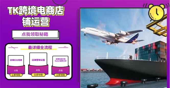 2025TK跨境电商选品趋势0到1店铺搭建最全实操讲解，轻松在家把货卖出国-资源教程须哥