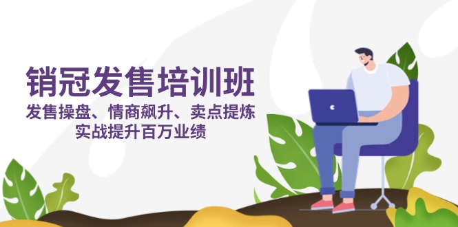 销冠 发售培训班：发售 操盘+情商 飙升+卖点 提炼，实战提升百万业绩-资源教程须哥