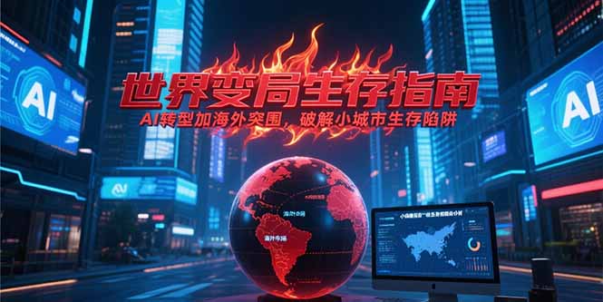 付费文章《世界变局生存指南，AI转型加海外突围，破解小城市生存陷阱》-资源教程须哥
