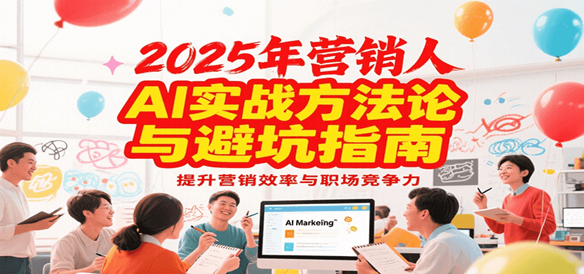 2025年营销实战方法论与避坑指南，利用AI提升营销效率与职场竞争力-资源教程须哥