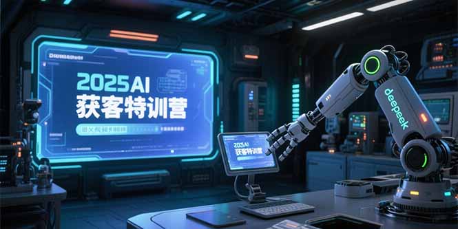 2025AI获客特训营，AI图文视频全制作，deepseek工具实操教学-资源教程须哥