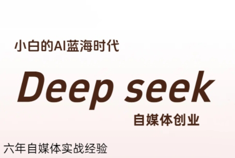 冰冰老师·普通人如何利用Deepseek创业-资源教程须哥