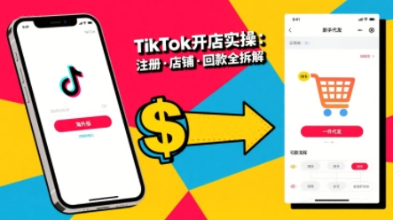 TikTok从开店到投流的进阶课，从基础实操到高阶技巧一网打尽-资源教程须哥