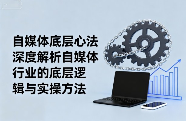自媒体底层心法，深度解析自媒体行业的底层逻辑与实操方法-资源教程须哥