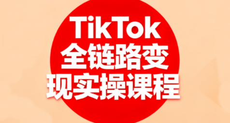 小杨老师·TikTok全链路变现实操课程-资源教程须哥