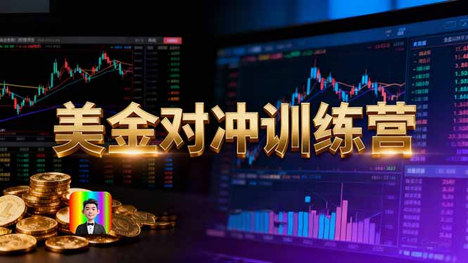 美金对冲日盈利100+美刀，长期稳定，小白也可以轻松上手-资源教程须哥