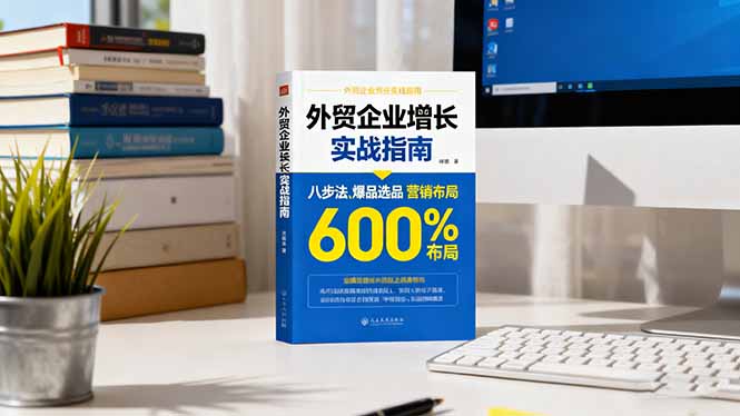 外贸企业增长实战指南，八步法、爆品选品、营销布局，业绩增长300%-资源教程须哥