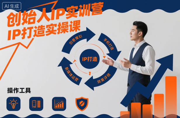 创始人IP实训营，IP打造实操课-资源教程须哥