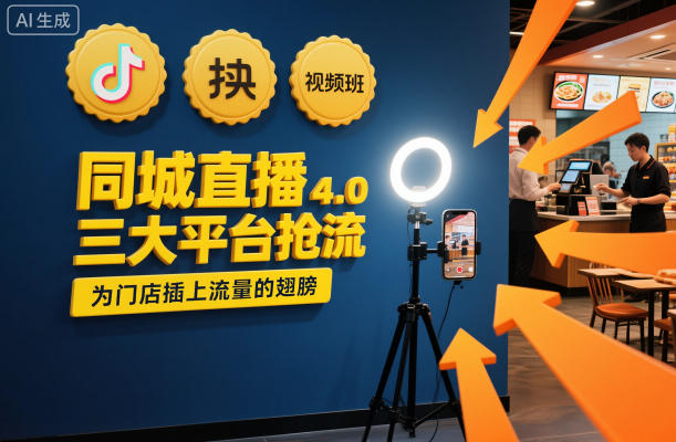 同城直播实操班4.0，三大平台抢流，为门店插上流量的翅膀-资源教程须哥