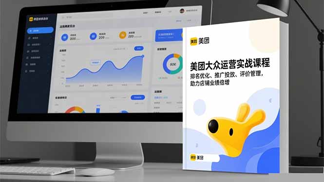 美团大众运营实战课程，排名优化、推广投放、评价管理，助力店铺业绩倍增-资源教程须哥