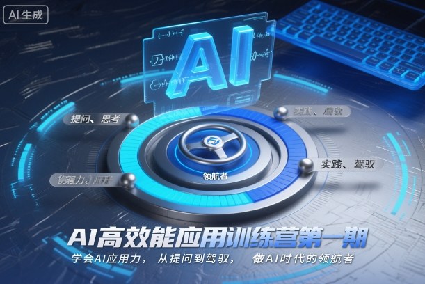 AI高效能应用训练营第一期，学会AI应用力，从提问到驾驭，做AI时代的领航者-资源教程须哥