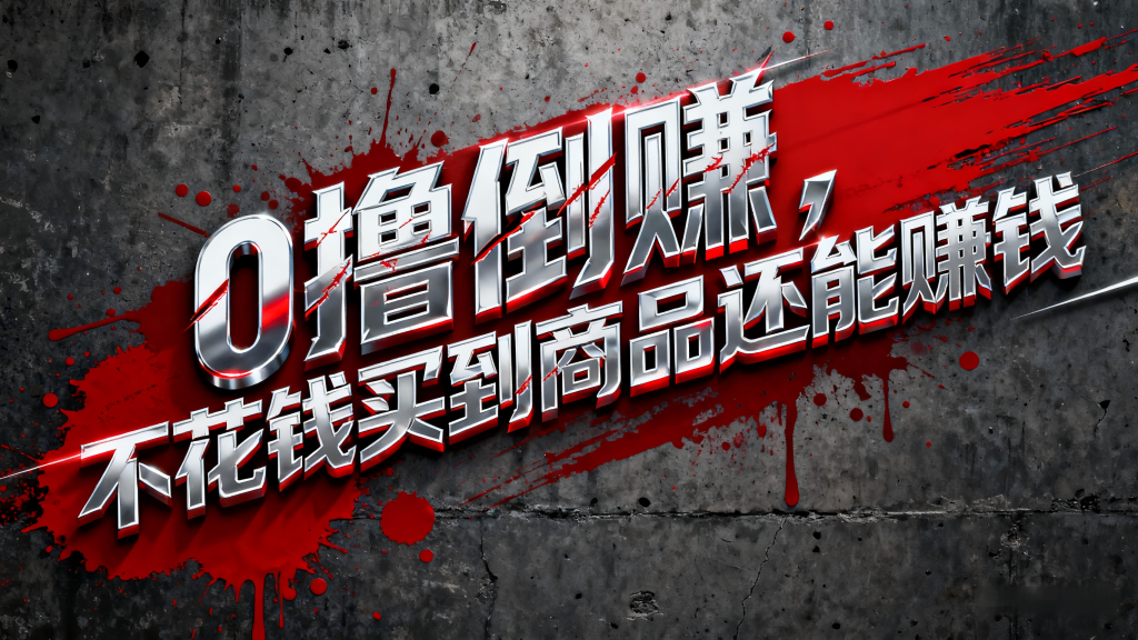淘宝0元购薅羊毛，免单倒赚暴力玩法，人人能做，纯干货-资源教程须哥