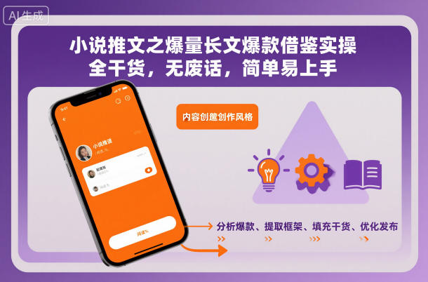 小说推文之爆量长文爆款借鉴实操，全干货，无废话，简单易上手-资源教程须哥