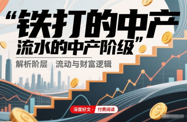 付费文章：铁打的中产，流水的中产阶级-资源教程须哥