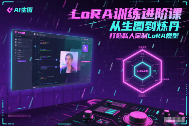 LoRA训练进阶课，从生图到炼丹，打造私人定制LoRA模型-资源教程须哥