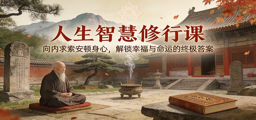 人生智慧修行课:向内求索安顿身心,解锁幸福与命运的终极答案-资源教程须哥