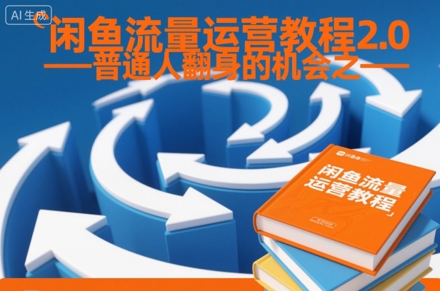 闲鱼流量运营教程2.0——普通人翻身的机会之一-资源教程须哥