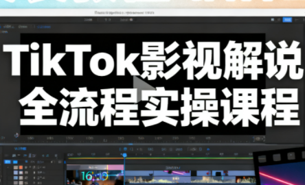 凌帧·TikTok影视解说全流程实操-资源教程须哥