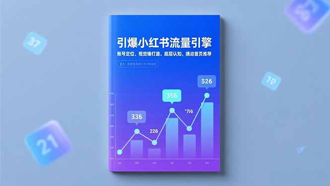 引爆小红书流量引擎，账号定位、视觉锤打造、底层认知，撬动首页推荐-资源教程须哥