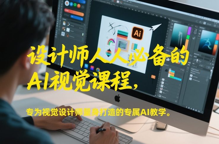 设计师人人必备的AI视觉课程，专为视觉设计师量身打造的专属AI教学-资源教程须哥