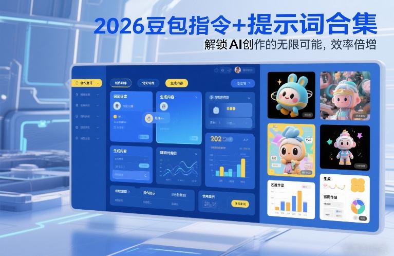 2026豆包指令+提示词合集，解锁AI创作的无限可能，效率倍增-资源教程须哥