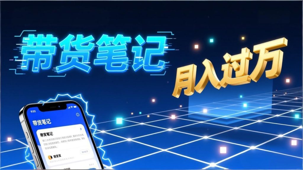 小红书爆款笔记带货实战：拆解封面标题正文全要素，手把手教你单篇笔记带货月入过万-资源教程须哥