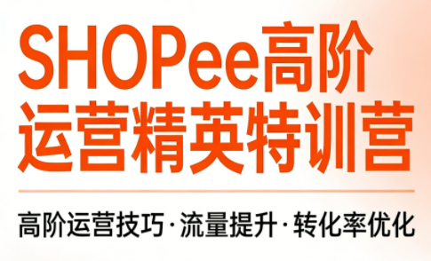 梦凡老师·Shopee虾皮高阶运营课程-资源教程须哥