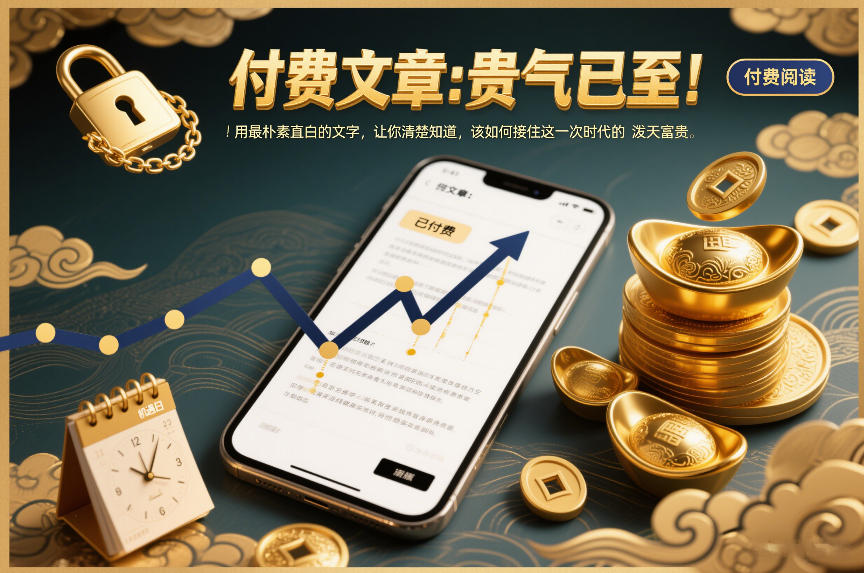 付费文章：贵气已至！用最朴素直白的文字，让你清楚知道，该如何接住这一次时代的泼天富贵-资源教程须哥