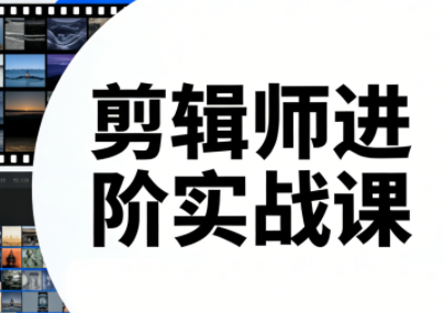剪辑师进阶实战课(更新23年-25年)-资源教程须哥