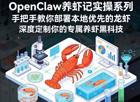 OpenClaw养虾记实操系列，手把手教你部署本地优先的龙虾，深度定制你的专属养虾黑科技-资源教程须哥