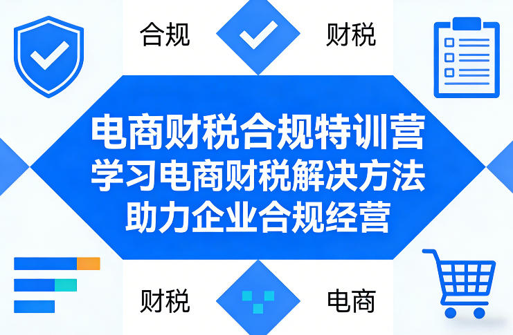 电商财税合规特训营，学习电商财税解决方法，助力企业合规经营-资源教程须哥