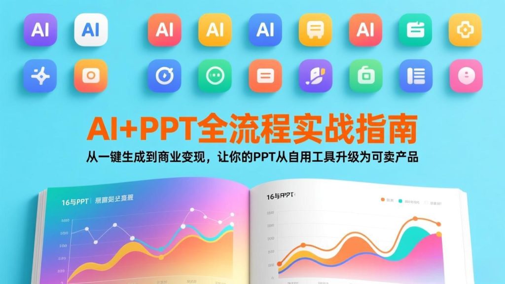 AI+PPT全流程实战指南：从一键生成到商业变现，让你的PPT从自用工具升级为可卖产品-资源教程须哥