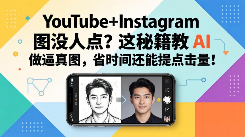 YouTube+Instagram图没人点？这秘籍教 AI 做逼真图，省时间还能提点击量-资源教程须哥