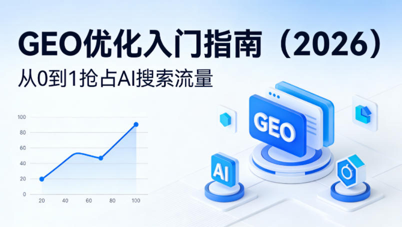 【最新】GEO优化入门指南(2026)，从0到1抢占AI搜索流量-资源教程须哥