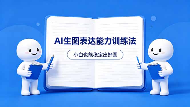 AI生图不是做漂亮图，而是表达能力。这套方法让小白也能稳定出好图-资源教程须哥