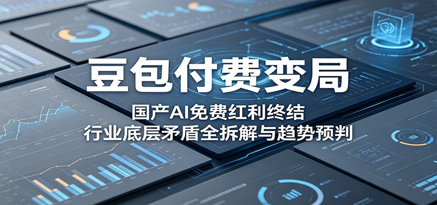 豆包付费变局：国产AI免费红利终结，行业底层矛盾全拆解与趋势预判-资源教程须哥