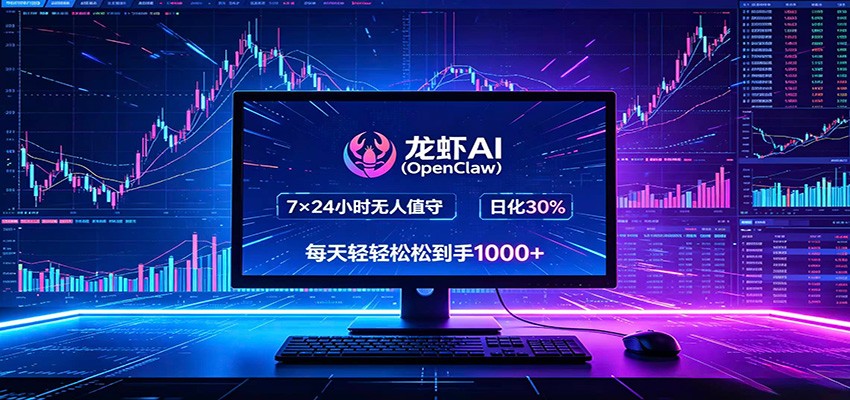 龙虾AI(OpenClaw)全自动挂机，智能操控电脑高效执行任务，每天轻松到手四位数-资源教程须哥