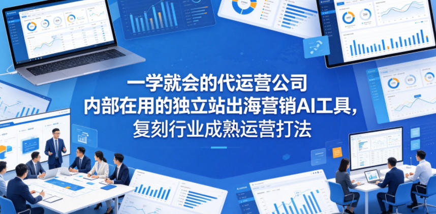 一学就会的代运营公司内部在用的独立站出海营销AI工具,复刻行业成熟运营打法-资源教程须哥